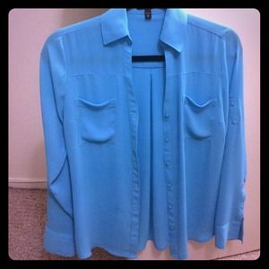 Express chiffon shirt