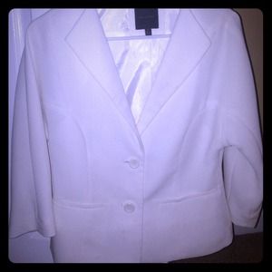 White blazer