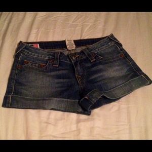 True religion shorts