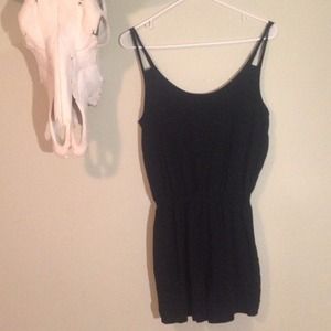Black classic romper!