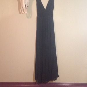 Black dress. Formal. I wore one night for a dance