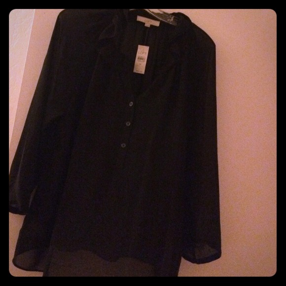 Brand new Loft Black blouse