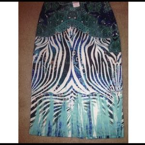 Bebe midi shirt new never worm