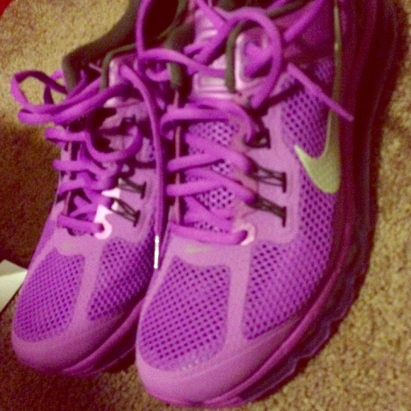 Nike purple shoxs
