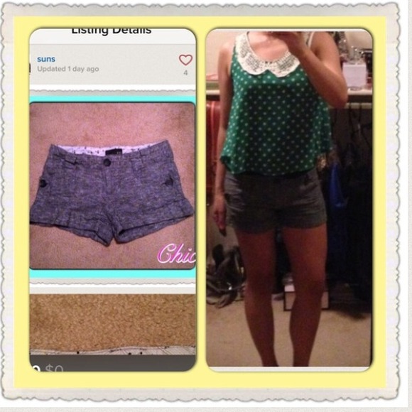 Forever 21 Grey Shorts , Sz 2