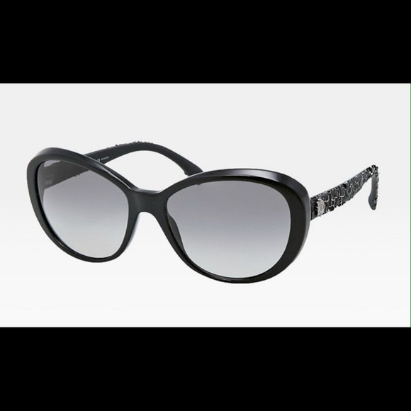SOLD! Chanel Tweed Sunglasses