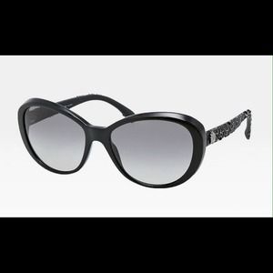 SOLD! Chanel Tweed Sunglasses