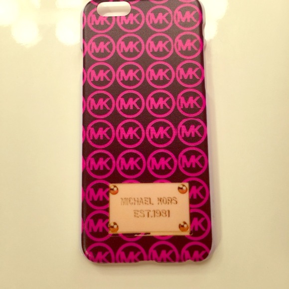 Mk pink iPhone 6 case