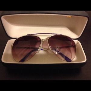 Betsey Johnson Aviator Sunglasses