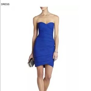 BCBG Madge Ruched Cocktail Dress