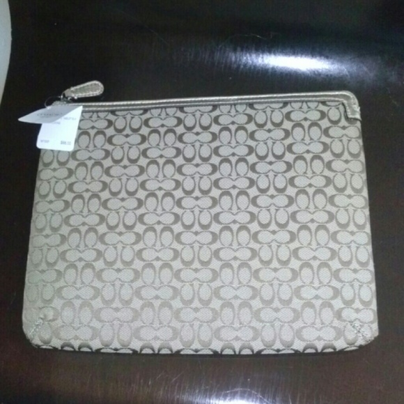 Coach Signature tablet sleeve