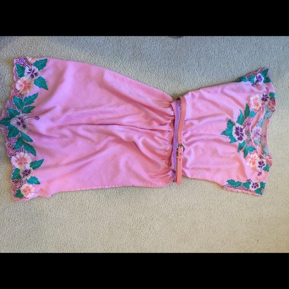 🎉HP🎉Talbots Pink Leather Belt with Silver Buckle - Picture 2 of 2