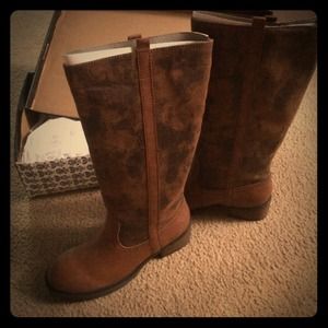 Brown Tall Boots by Very Volatile