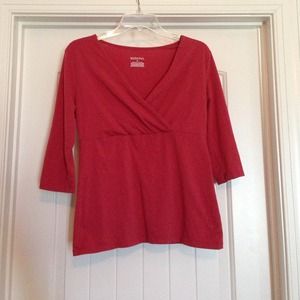 Merona 3/4 length top size medium