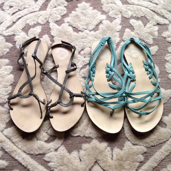 Urban Outfitters Shoes - 2 pairs of ecote sandals from urban outfitters