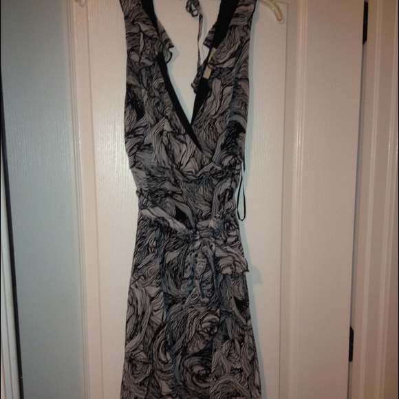 Black and white dress