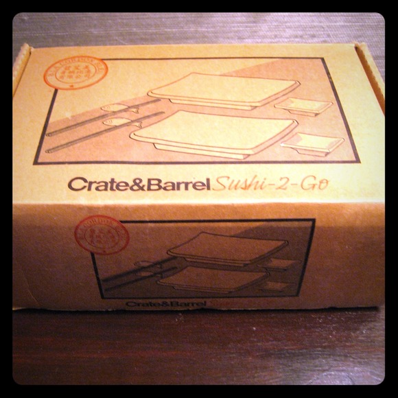 Crate & Barrel Accessories - CRATE & BARREL "SUSHI-2-GO"