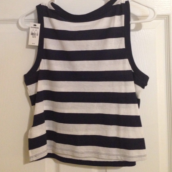 Striped crop top - Picture 2 of 2