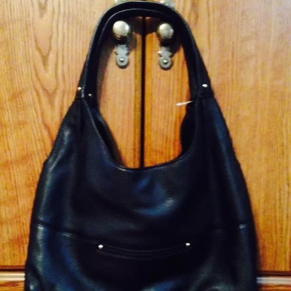 Michael Kors black leather handbag MUST SELL - Picture 2 of 4