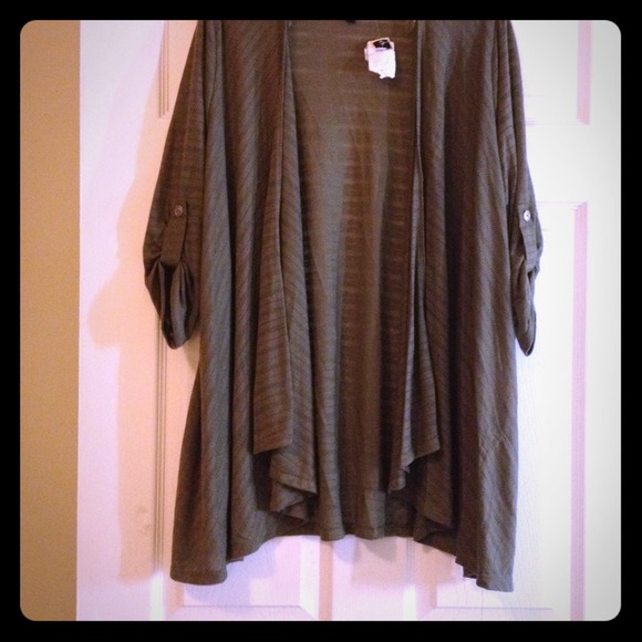 Nice olive green cardigan