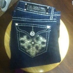 LA Idol boot cut jeans