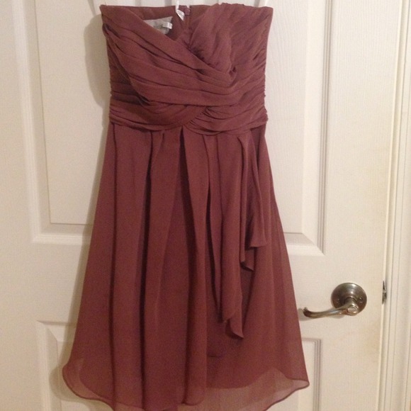 Bridesmaid dress David's Bridal Mauve