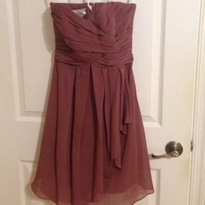 Bridesmaid dress David's Bridal Mauve