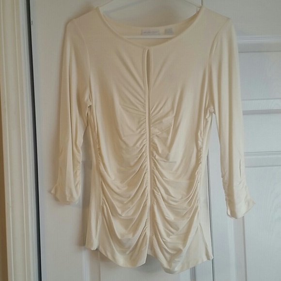 Shirt with peek-a-boo opening