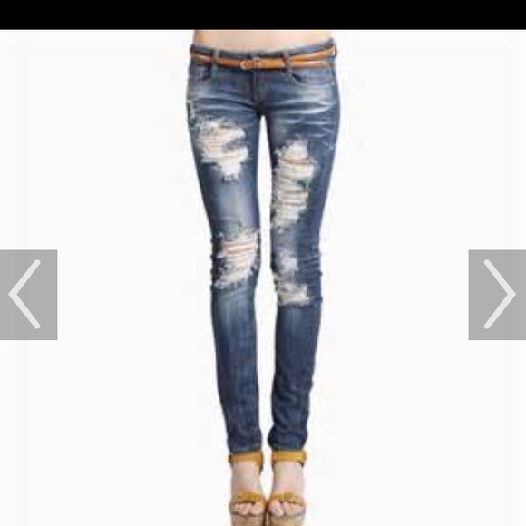 Express Distressed Denim!