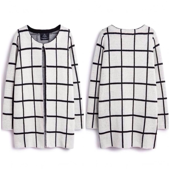 💢SOLD on Tradesy!💢Check Windowpane Grid Cardigan - Picture 2 of 4
