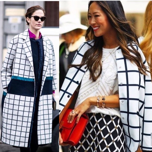 💢SOLD on Tradesy!💢Check Windowpane Grid Cardigan - Picture 3 of 4