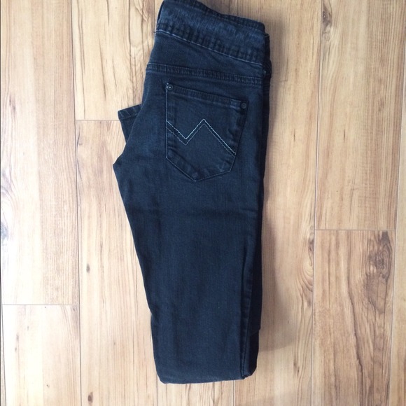 Black Mango Skinny Jeans