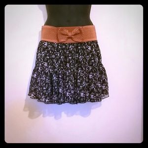 🔴SOLD🔴Floral Mini Skirt