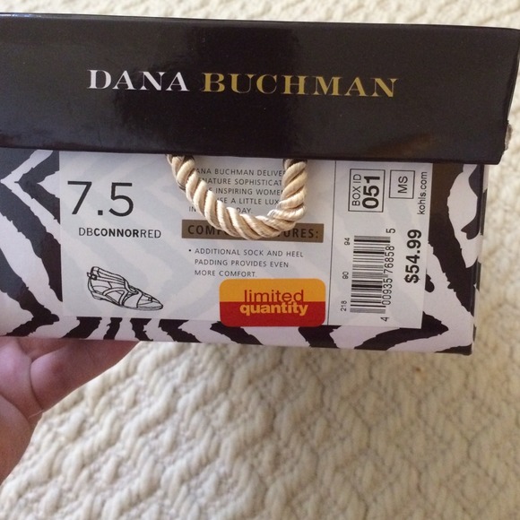 BRAND NEW DANA BUCHMAN FLATS! Never ever worn. - Picture 3 of 4