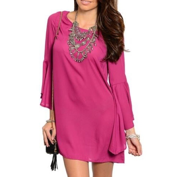Magenta Dress
