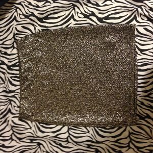 💎Sliver Glitter Mini Skirt NWT