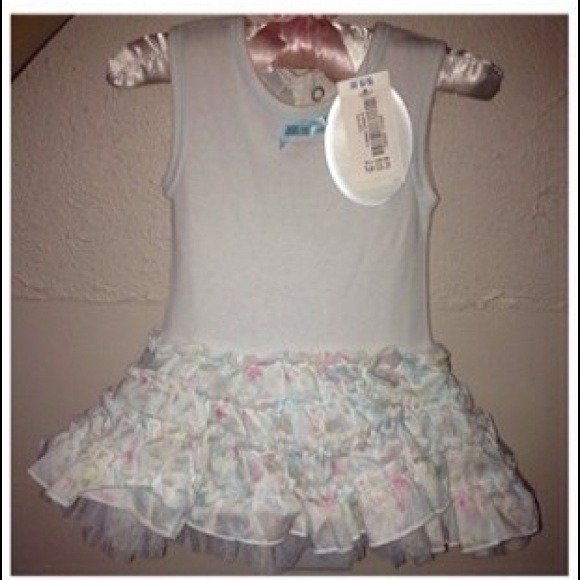 Beautiful dress with onesie underneath.