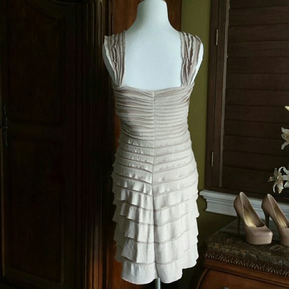 Beige Max Studio Dress - Picture 4 of 4