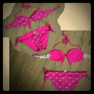 Pink Hollister Swim Suit