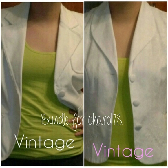 On hold Bundle of Vintage blazers
