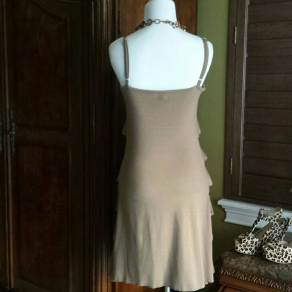 Beige Layered Dress♡♡♡ - Picture 4 of 4
