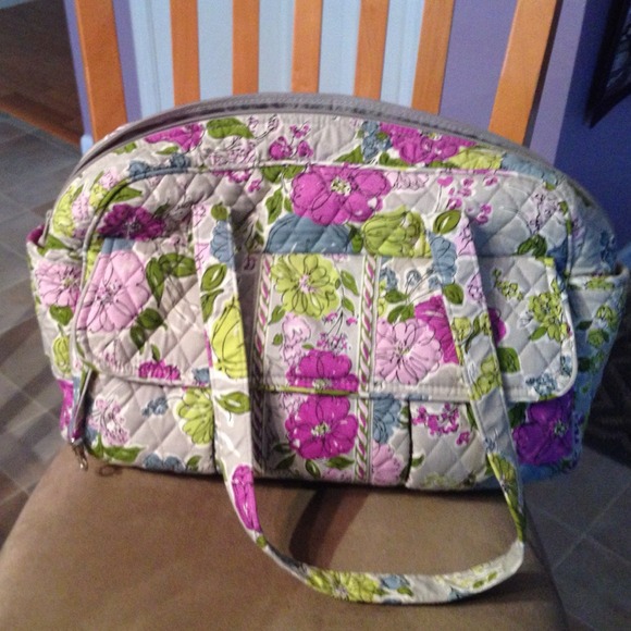 Vera Bradley Baby Bag, Watercolor. Hardly Used.