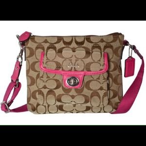 Authentic Coach Swingpack Crossbody Messenger Bag