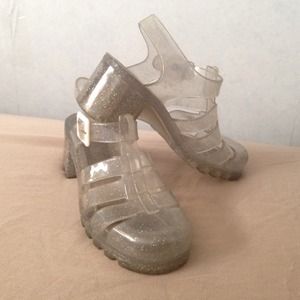 Platform Jelly Shoes