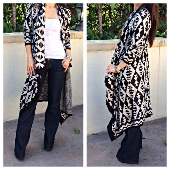 Jackets & Blazers - Long knit chic coat ONE DAY SALE