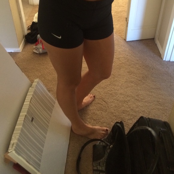 Nike booty shorts