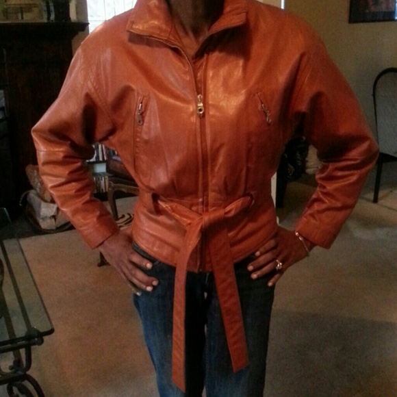 Vintage Leather Jacket - Picture 1 of 4