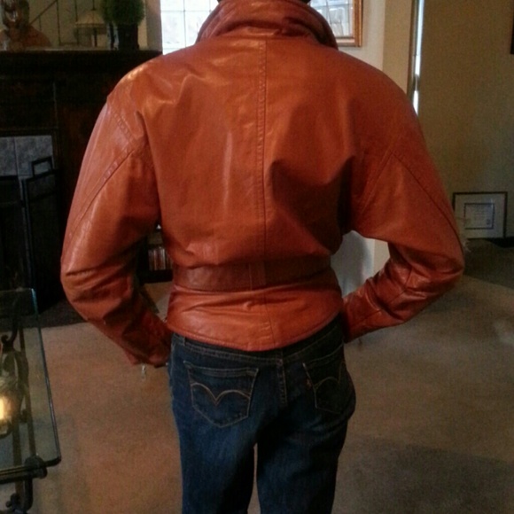 Vintage Leather Jacket - Picture 2 of 4