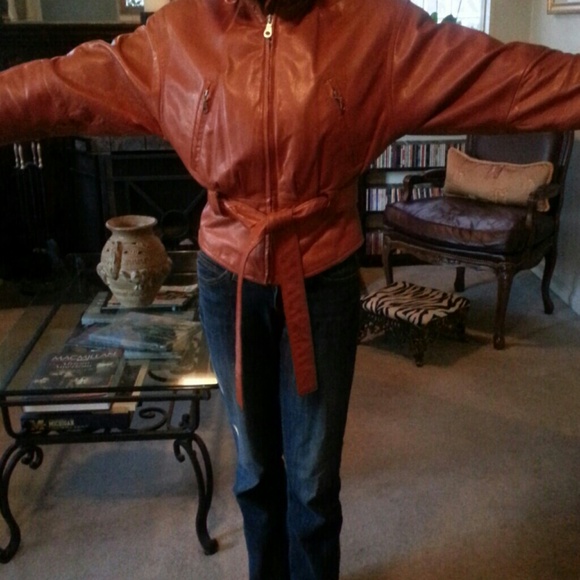 Vintage Leather Jacket - Picture 3 of 4