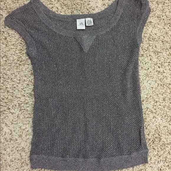 💥SALE💥Shimmery grey sweater top